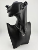 925 Sterling Silver Gold Plated “Love” Script Pendant Necklace